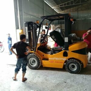 Gas/LPG Maximal - số liệu kỹ thuật cho thấy tâm tải trọng đạt 500 mm