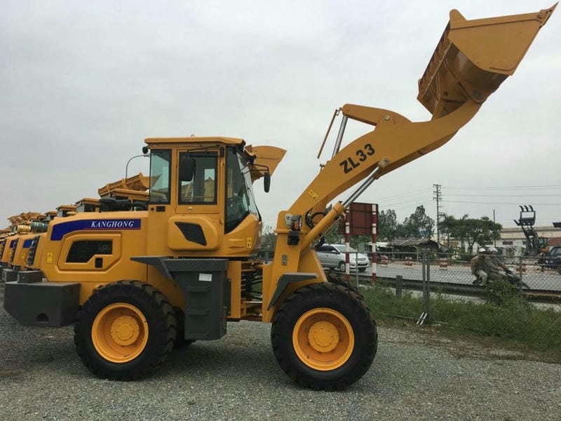 Xúc lật KANGHONG gầm cao hơn 170% xúc lật thông thường