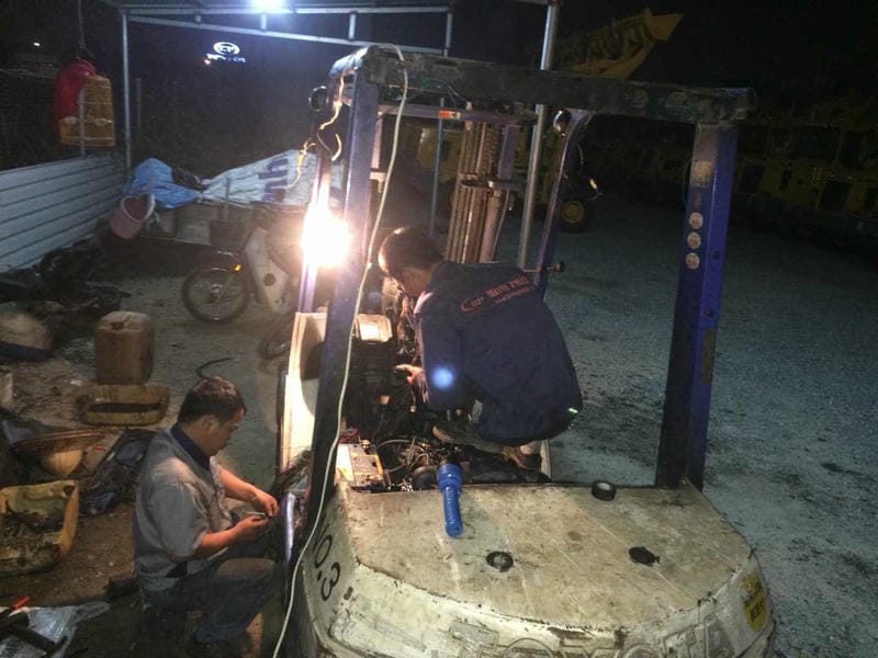 Những Lỗi Hay Xảy Ra Của Xe Nâng Toyota Cần Chú Ý