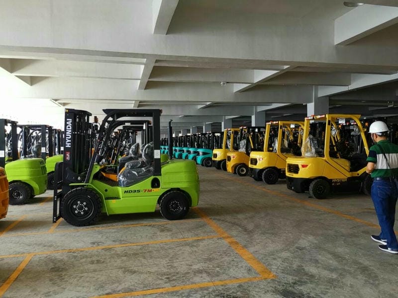 xe nâng Maximal, Hyundai, Hyster tại nhà máy xe nâng Hyster-Yale Maximal