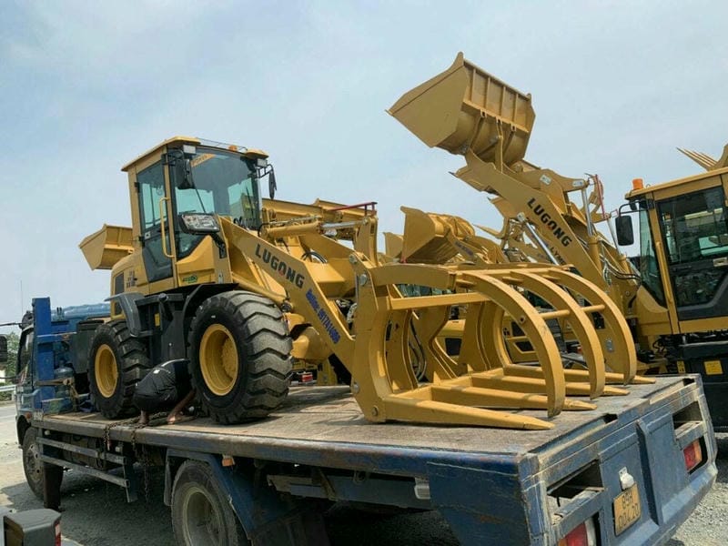 Máy xúc lật gầu 1m3 (khối)