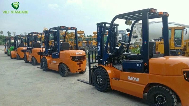 Một trong bãi xe nâng iMOW VIETSTANDARD