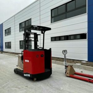 Xe Nâng điện đứng Lái Stacker 1