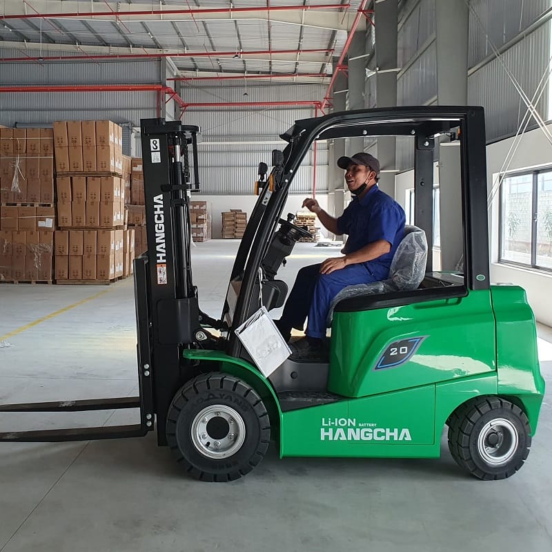 Giá Xe Nâng Điện 1 Tấn Trung Quốc Mới 2025 Hangcha