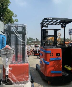 Xe Nâng Reach Truck Điện 1.6 Tấn CQD16RVF2 Nâng Cao 9.5m Ắc Quy 48V
