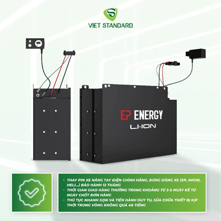 Pin Lithium Xe Nâng điện