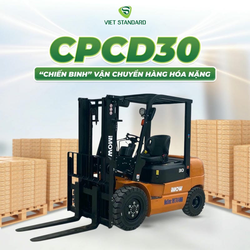 Xe Nâng Dầu 3 Tấn Cpcd30