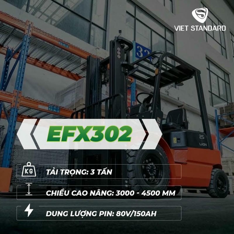 Xe Nâng điện 3 Tấn Ẽ302