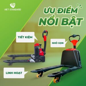 ưu điểm Của Xe Nâng Tay điện