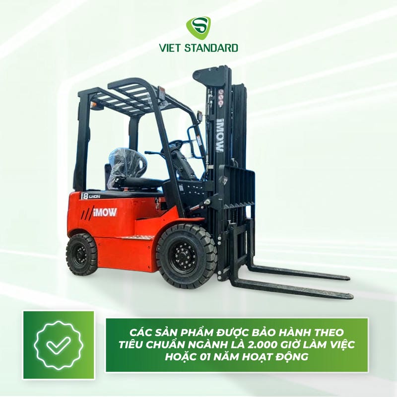 Xe Nâng điện 1.8 Ngồi Lái Imow