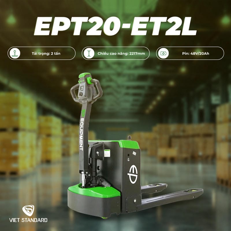 Xe Nâng Tay điện 2 Tấn Pallet Truck