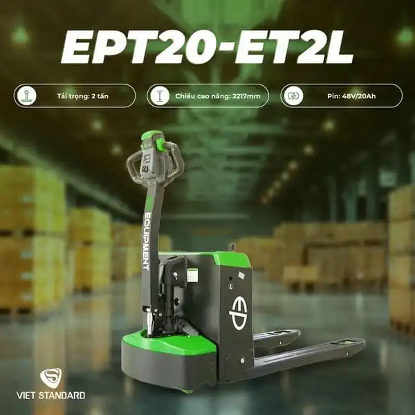 Xe Nâng Tay điện 2 Tấn Pallet Truck
