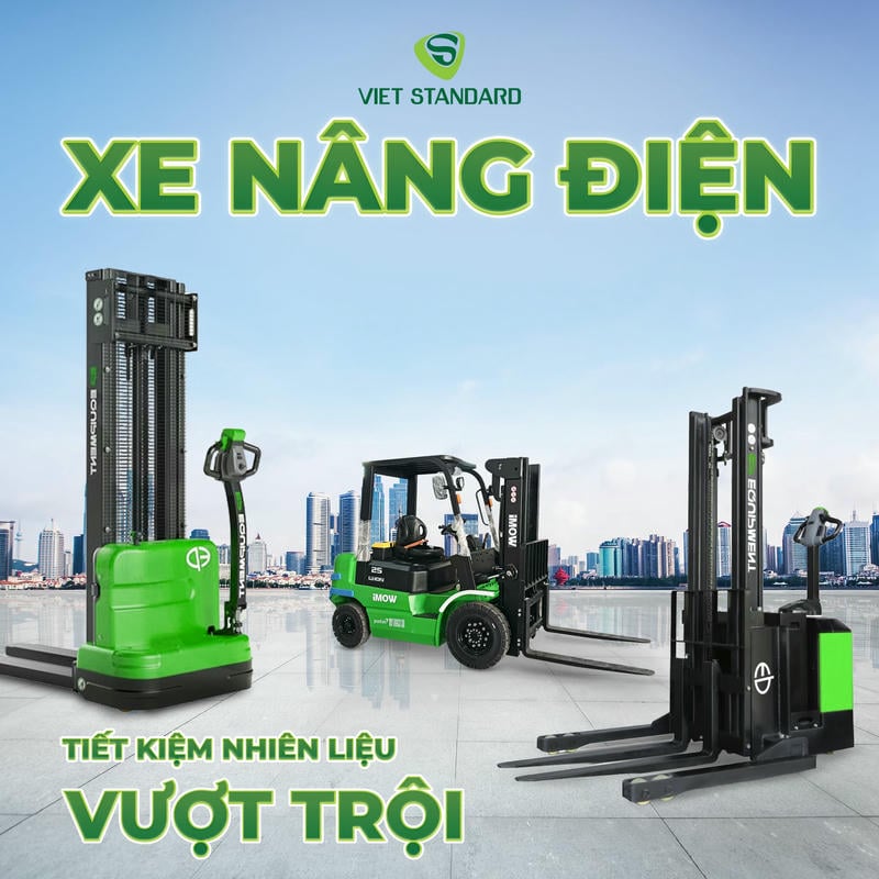 Xe nâng điện ngồi lái tải trọng 1 - 10 tấn giá tốt