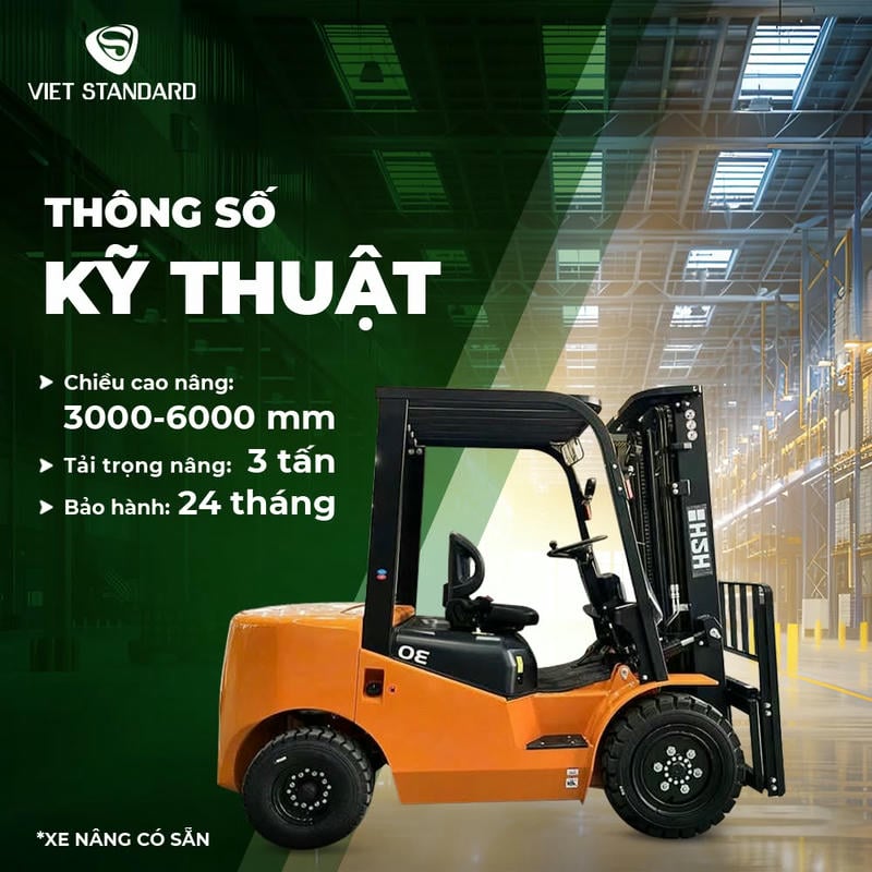 xe nâng dầu 3 tấn EP/iMOW/Maxlion