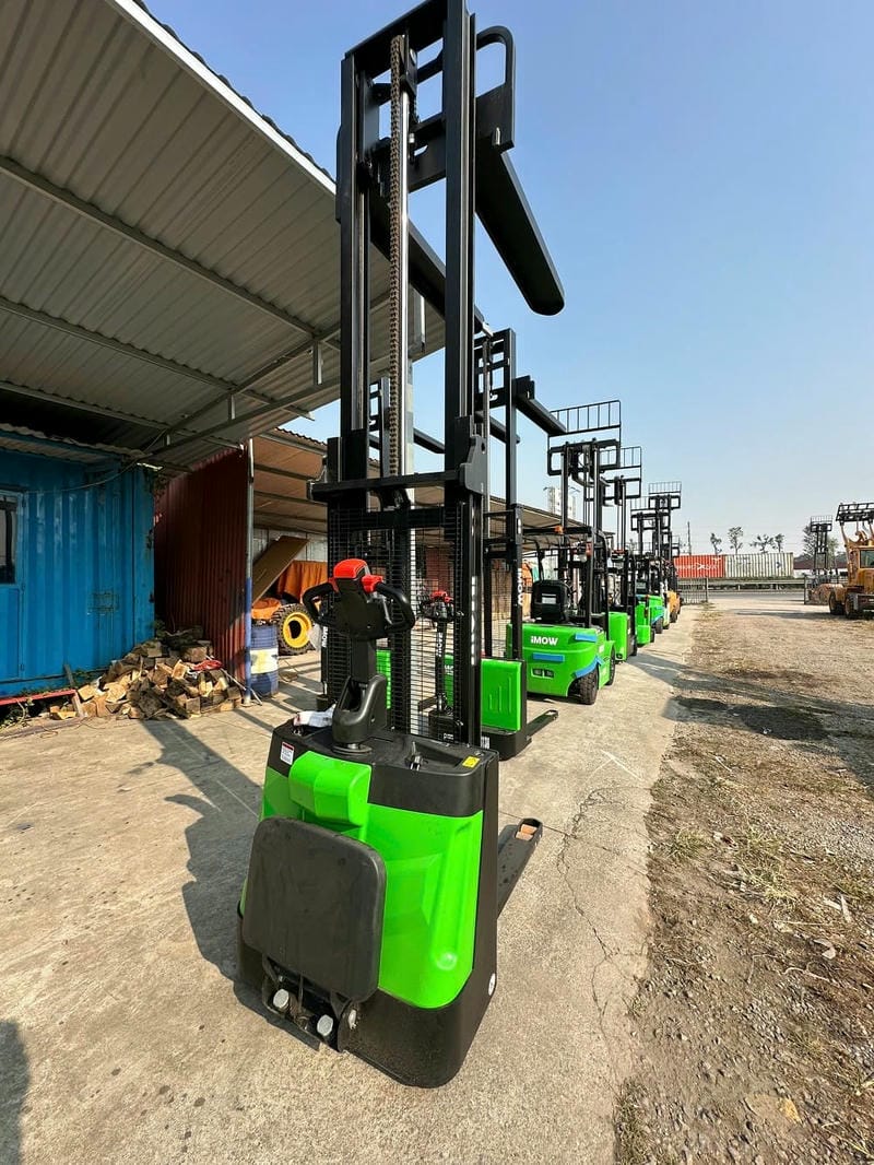 Xe Nâng điện đứng Lái Stacker 10