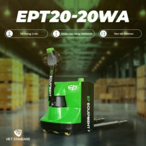 Xe Nâng Tay điện Thấp 2 Tấn Pallet Truck Ept20-20wa