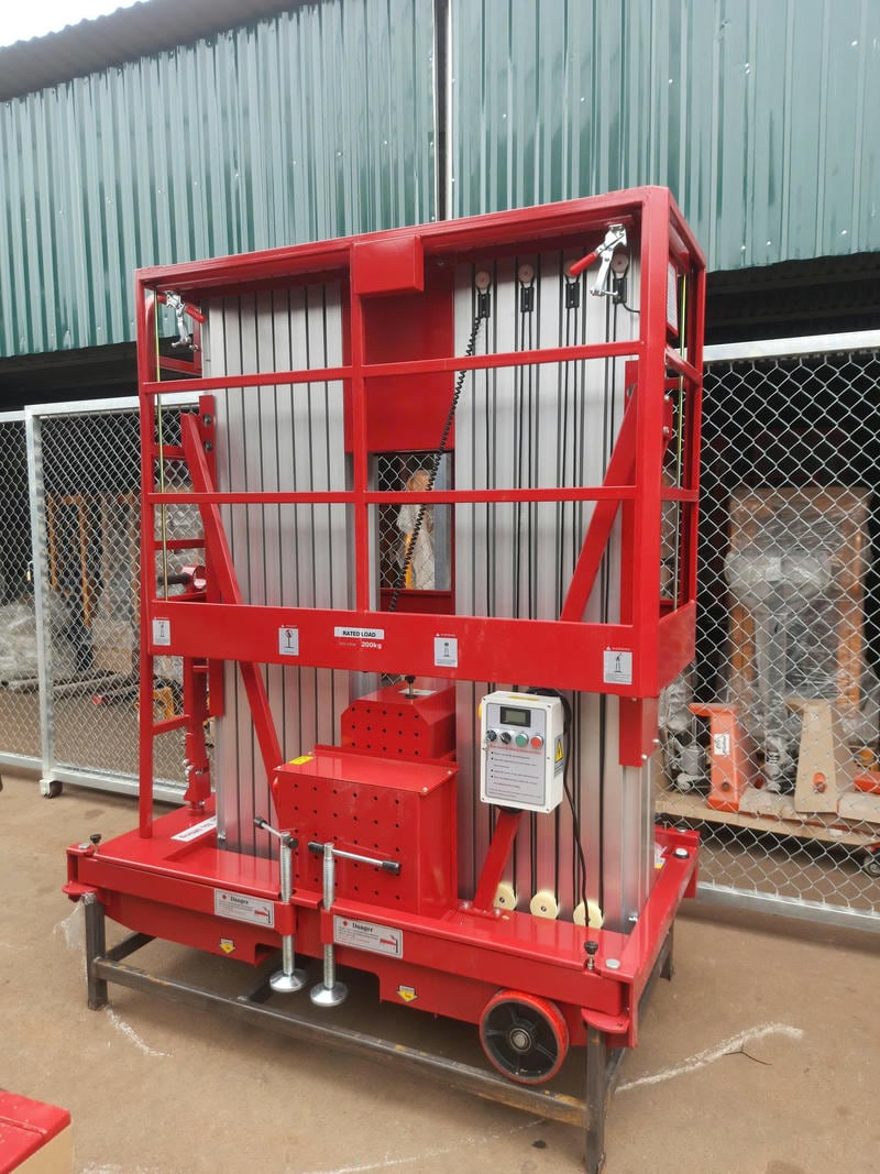 Thang Nâng Người 12m Trục Rút GTWY12-200 Tải Trọng 2 Tấn Niuli
