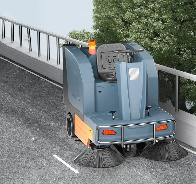 Xe Điện Quét Rác U135p 7500 M2giờ Nguồn 48v83ah 2