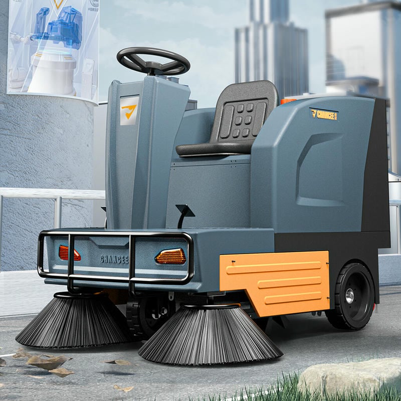 Xe Điện Quét Rác U135p 7500 M2giờ Nguồn 48v83ah 6