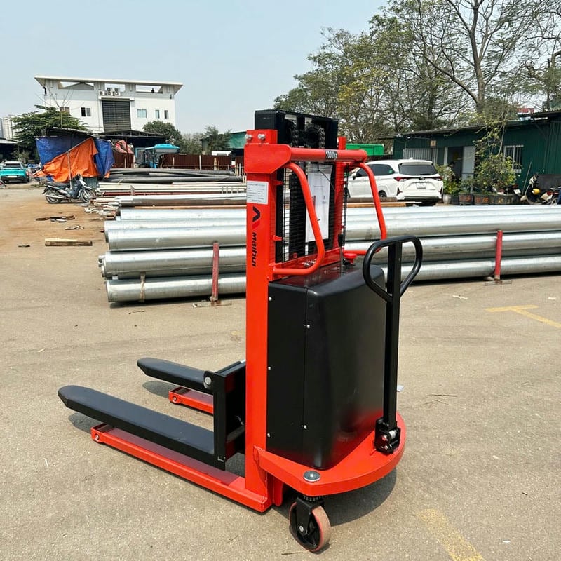 Xe Nâng Tay Cao Bán Tự Động 1 Tấn Nâng 3m