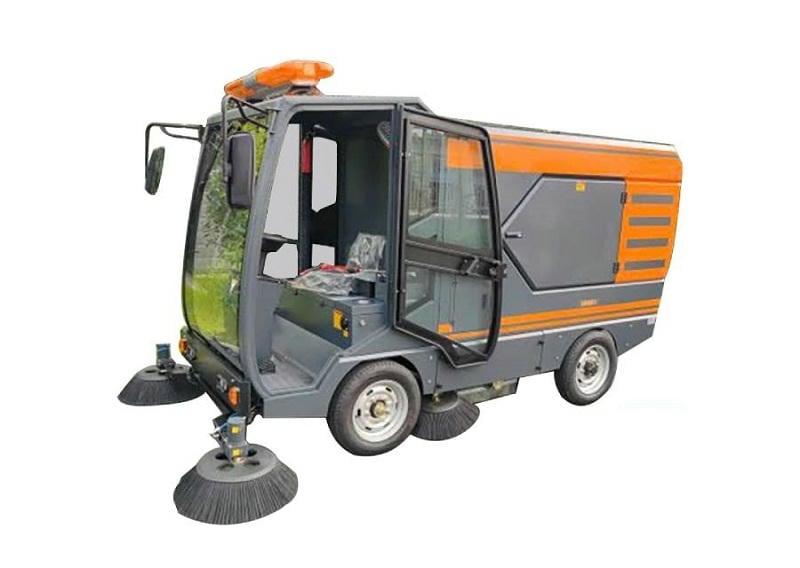Xe Quét Rác Hút Bụi Ngồi Lái Cabin Kín 22.000 m²/h U220Car