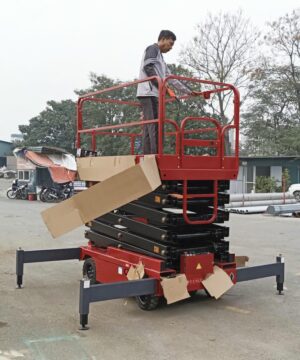 Thang Nâng Người Tự Hành 500kg, Nâng Cao 11m-13m SJY0.5-11AThang Nâng Người 500kg, Nâng Cao 11m-13m Sjy0.5-11a Tự Hành