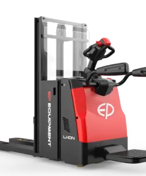 Xe Nâng Điện Đứng Lái 2 Tấn RSi201 Nâng 2 Tầng Cao 1.6m Nguồn 24V