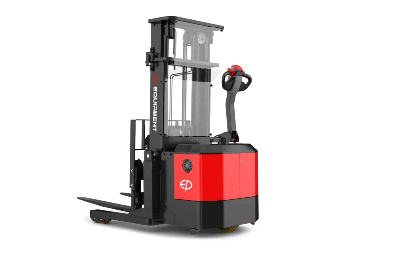Xe Nâng Điện Đứng Lái Reach Truck 1.5 Tấn CQE15S Nâng 5.5m Ắc Quy/Pin 24 V