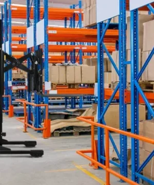 Xe Nâng Điện Đứng Lái Reach Truck 1.5 Tấn CQE15S Nâng 5.5m Ắc Quy/Pin 24 V
