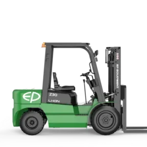 Xe Nâng Điện Ngồi Lái 3 Tấn EFXZ301-H Nâng 6m Pin Li-Ion 80V Đối Trọng