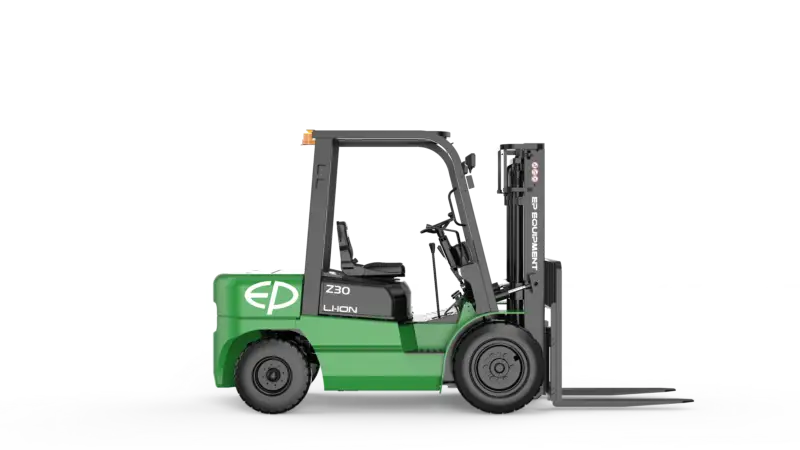Xe Nâng Điện Ngồi Lái 3 Tấn EFXZ301-H Nâng 6m Pin Li-Ion 80V Đối Trọng