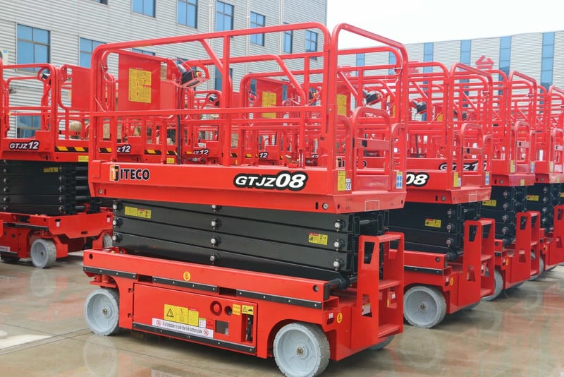 Xe Nâng Người Cắt Kéo Tự Hành 10m Gtjz08 Tải Trọng 450 Kg 3